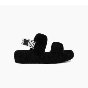 Womens ugg fluff slide